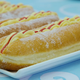 The producers’ example finger doughnuts, The Great British Baking Show